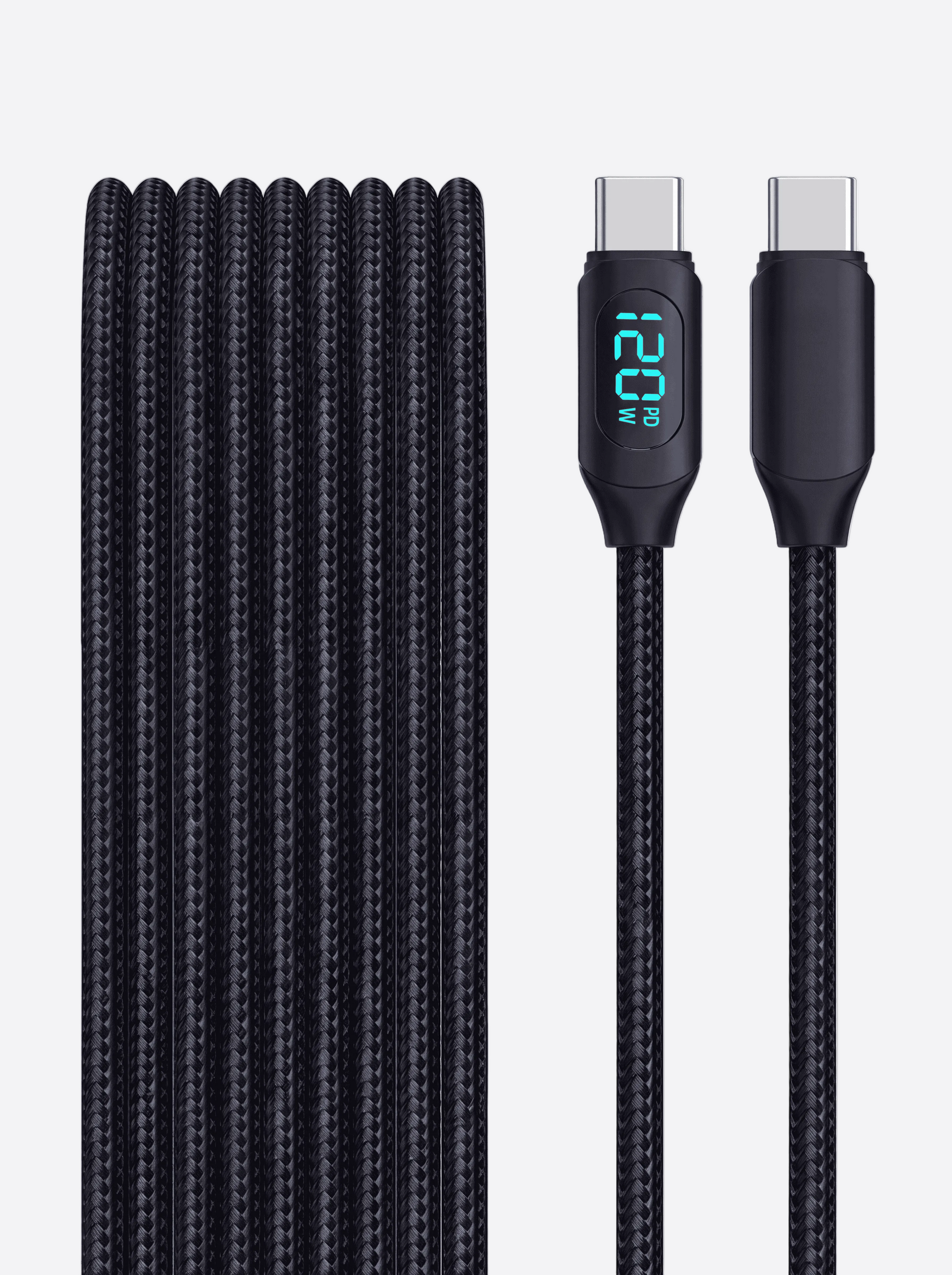 Barce E-Charge 120W Braided Cable